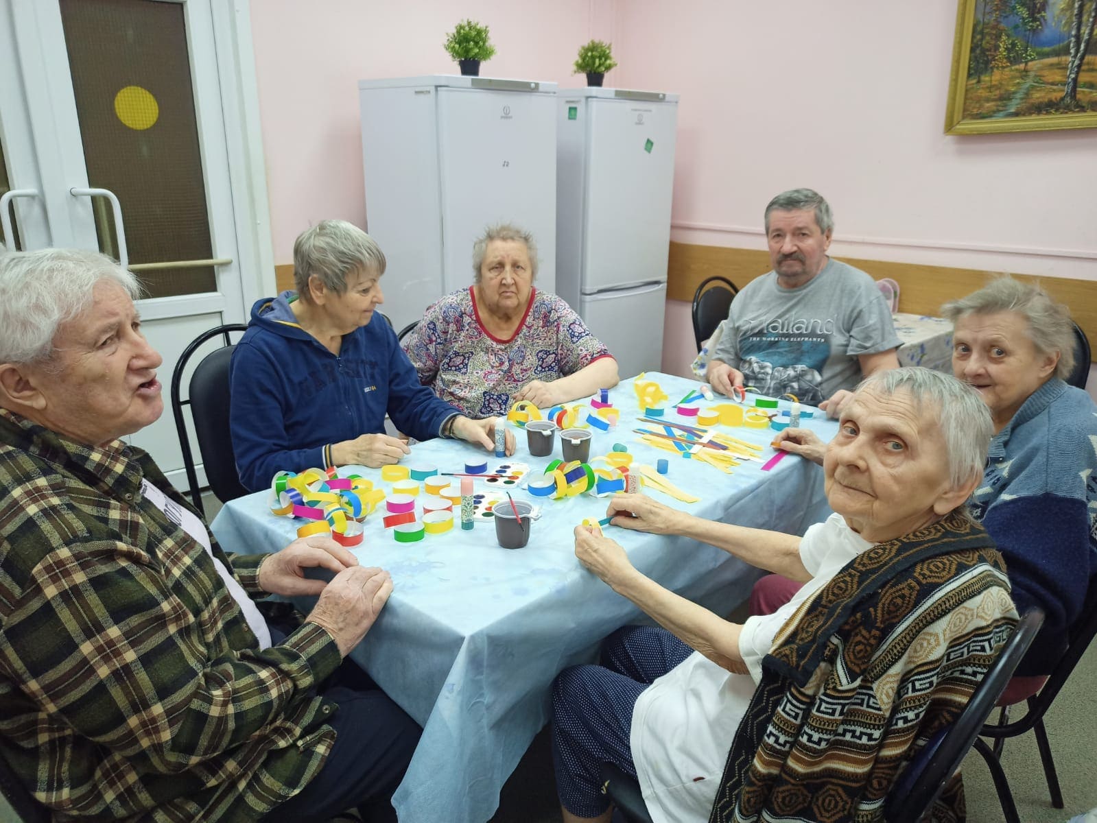 Уютные общие зоны пансионата Лейкомед
